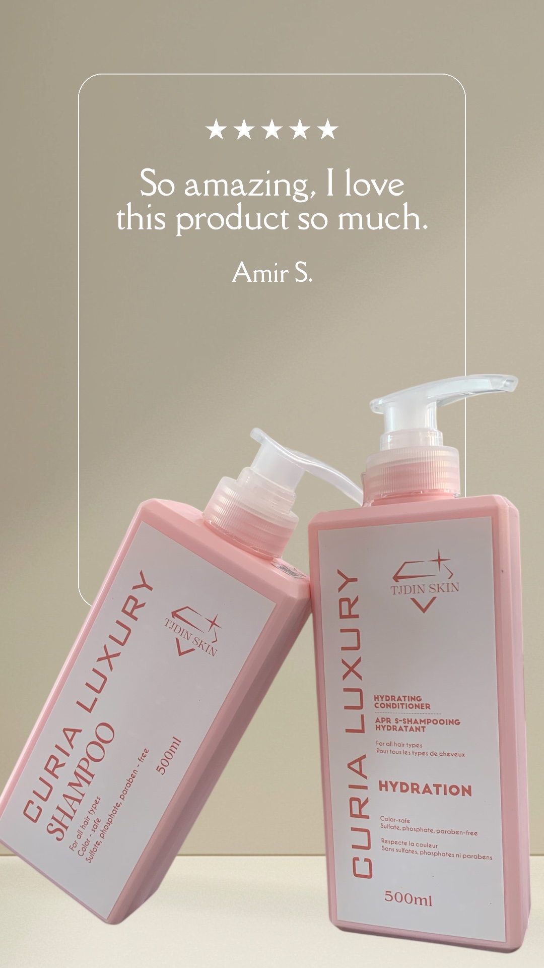 Cặp Dầu Gội Tjdin Skin Curia 1000ml